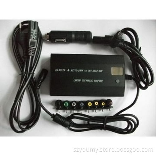 100W Universal Laptop Charger Portable 3-in-1 for LCD Monitor and Notebook